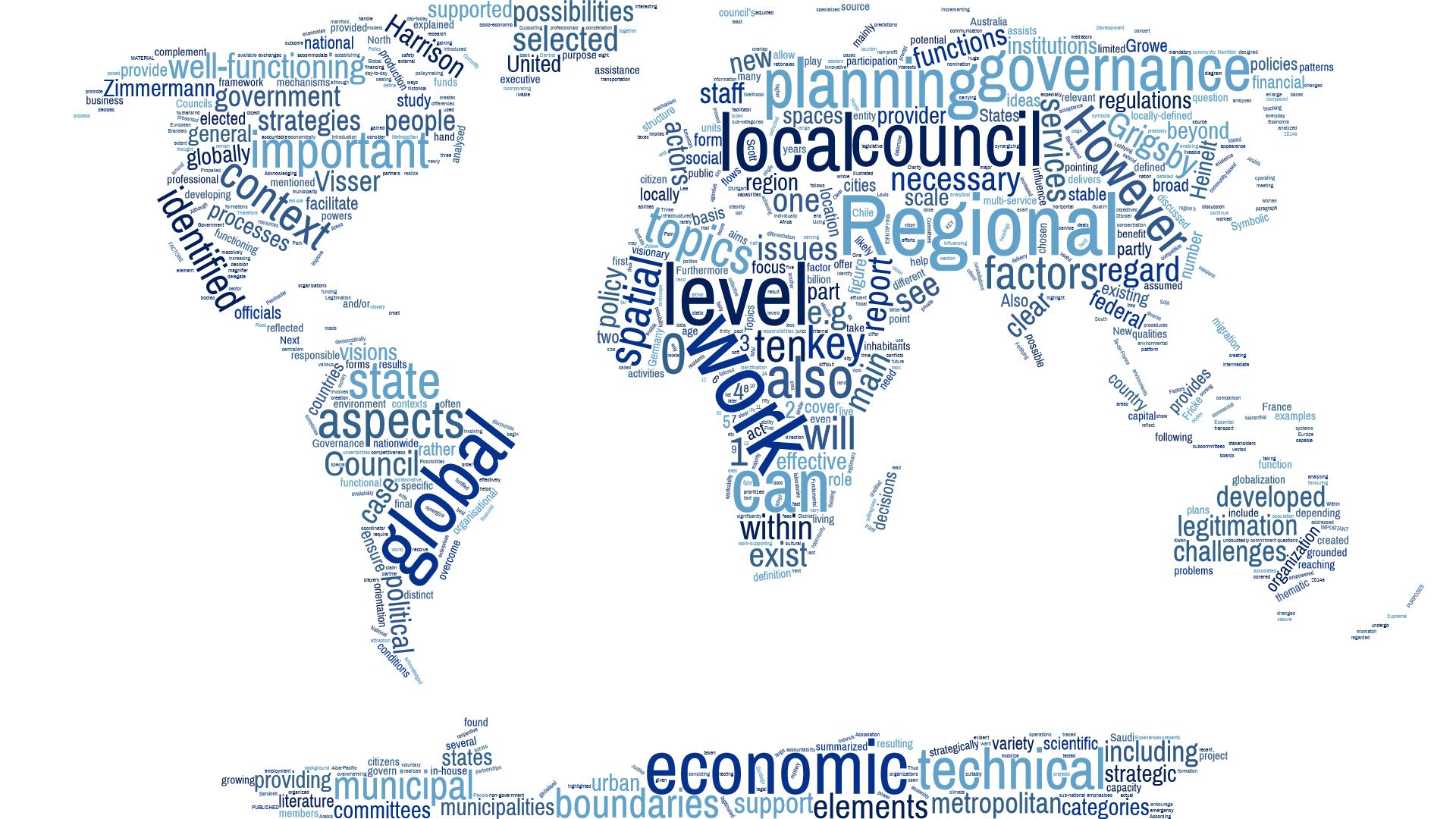 Regional Councils – A global perspective
