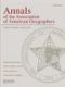 Cover of Annals of the Association of American Geographers