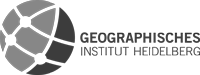 Logo Geographisches Institut (Standard, Graustufen)
